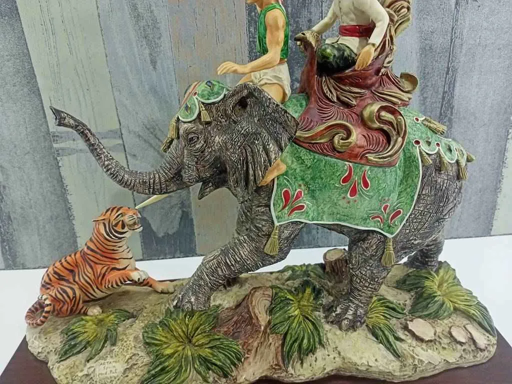 FIGURA DECORATIVA DE ELEFANTE - Imagen 5