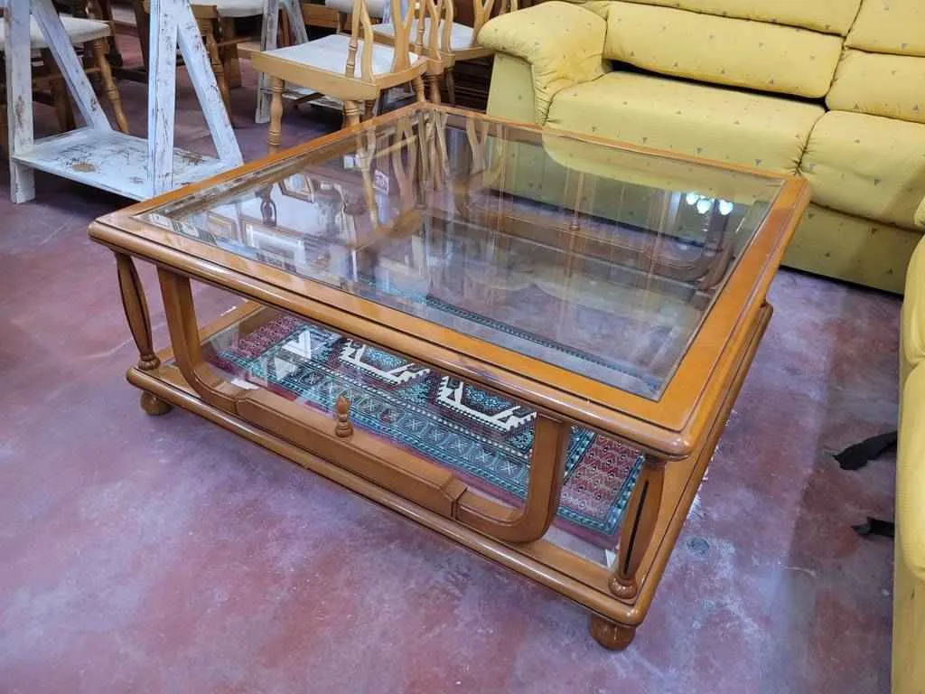 MESA DE CENTRO CUADRADA - Imagen 2