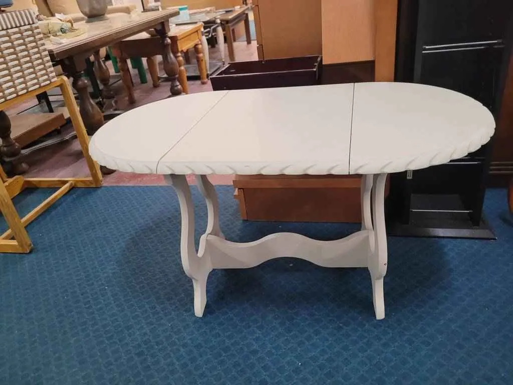 MESA BLANCA ABATIBLE - Imagen 2