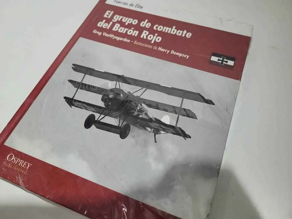 LIBRO GRUPO DE COMBATE DEL BARÓN ROJO - Imagen 2
