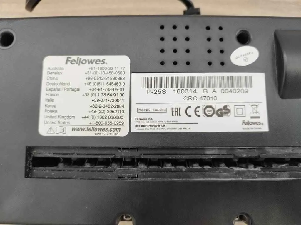 DESTRUCTORA DE DOCUMENTOS - Imagen 3