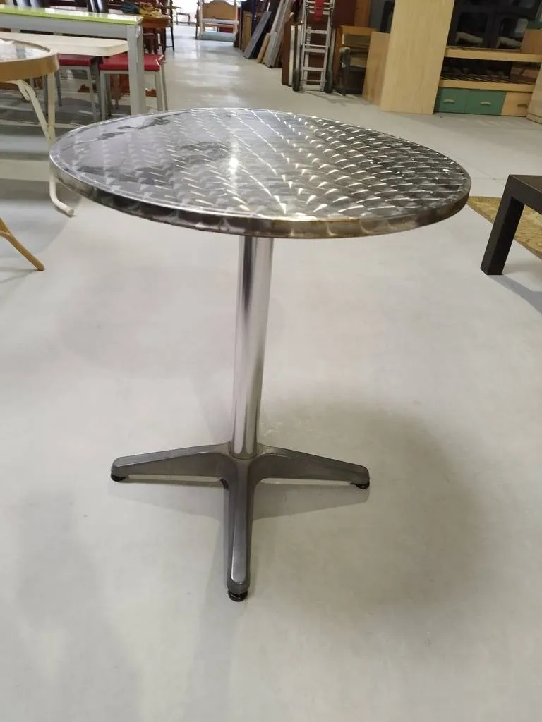 MESA REDONDA DE ALUMINIO - Imagen 2