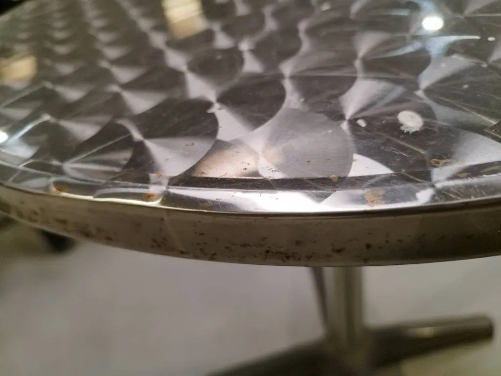 MESA REDONDA DE ALUMINIO - Imagen 5