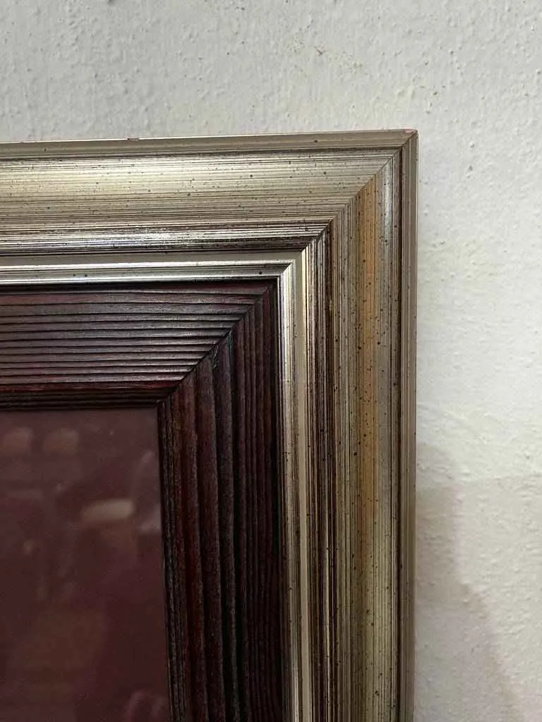 CUADRO AL ÓLEO CON MARCO - Imagen 4