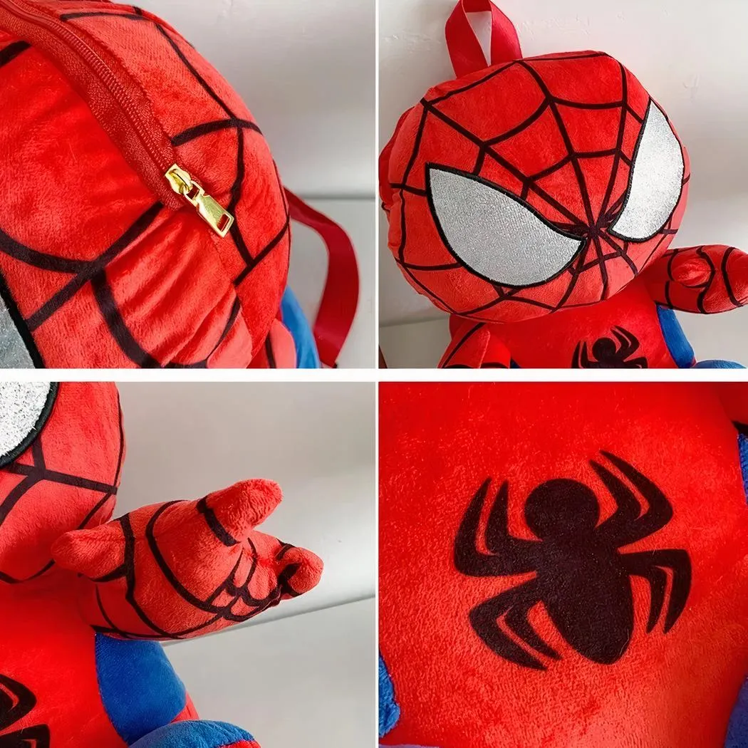 Mochila de felpa roja Spiderman - Imagen 5