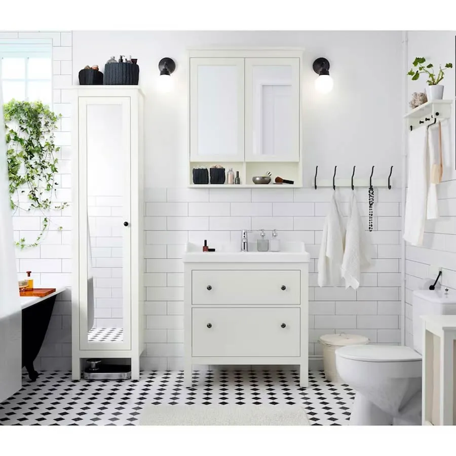 Armario Hemnes con espejo Ikea - Imagen 4