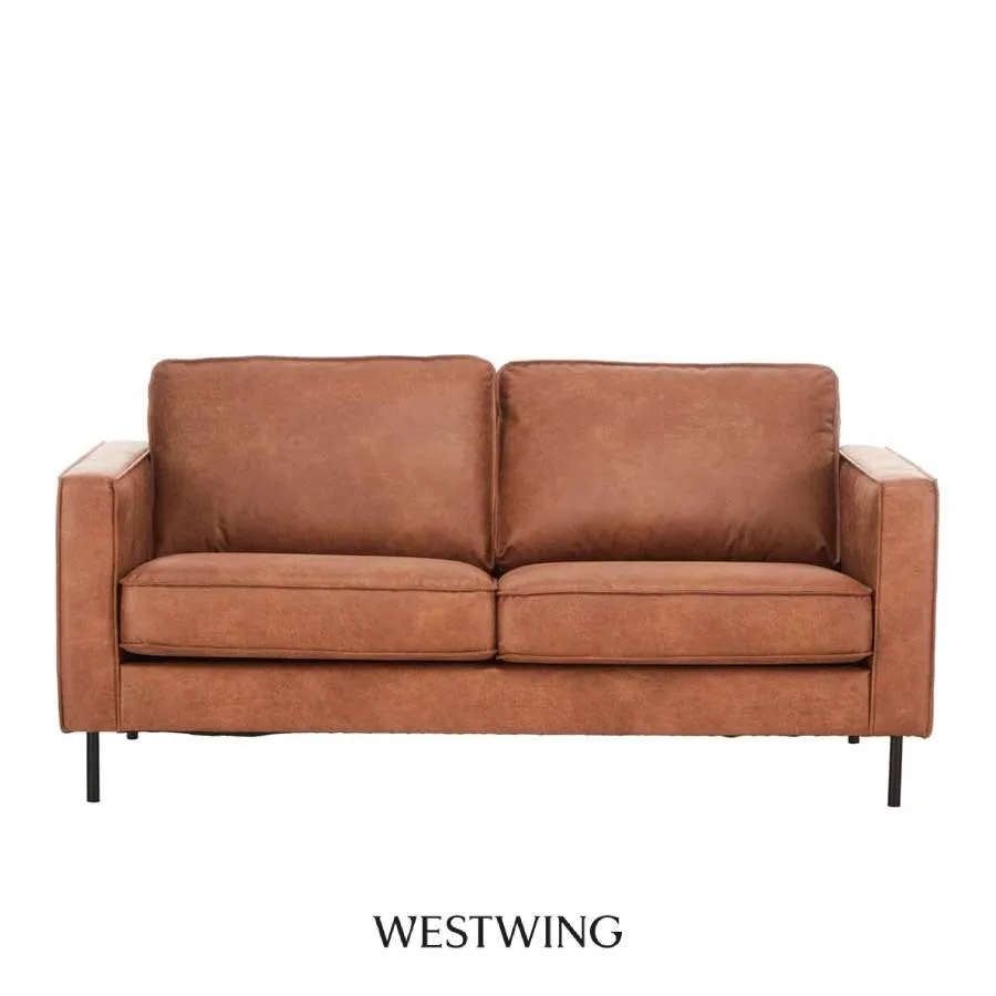 Sofá Hunter Cuero reciclado Westwing