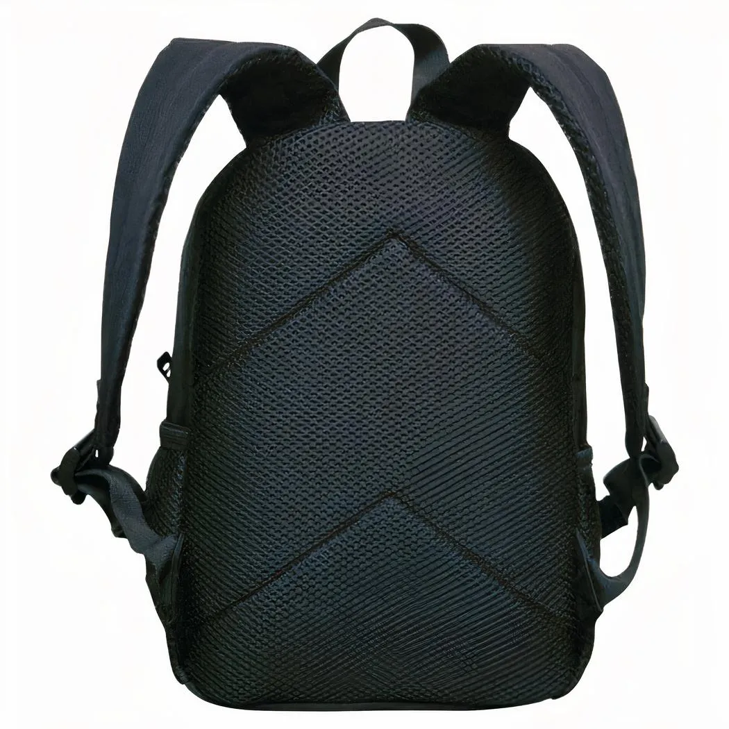 Mochila negra y morada de Fortnite con accesorios - Imagen 2