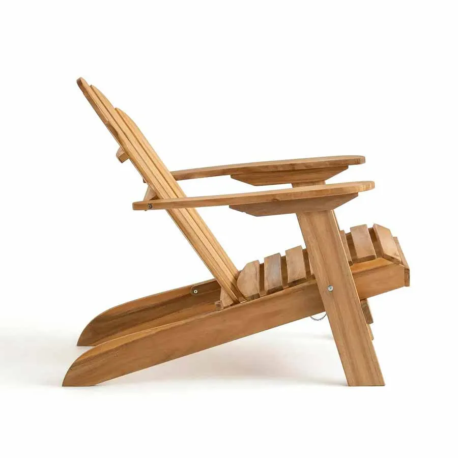 Sillón de jardín Théodore Adirondack. Natural La Redoute - Imagen 3