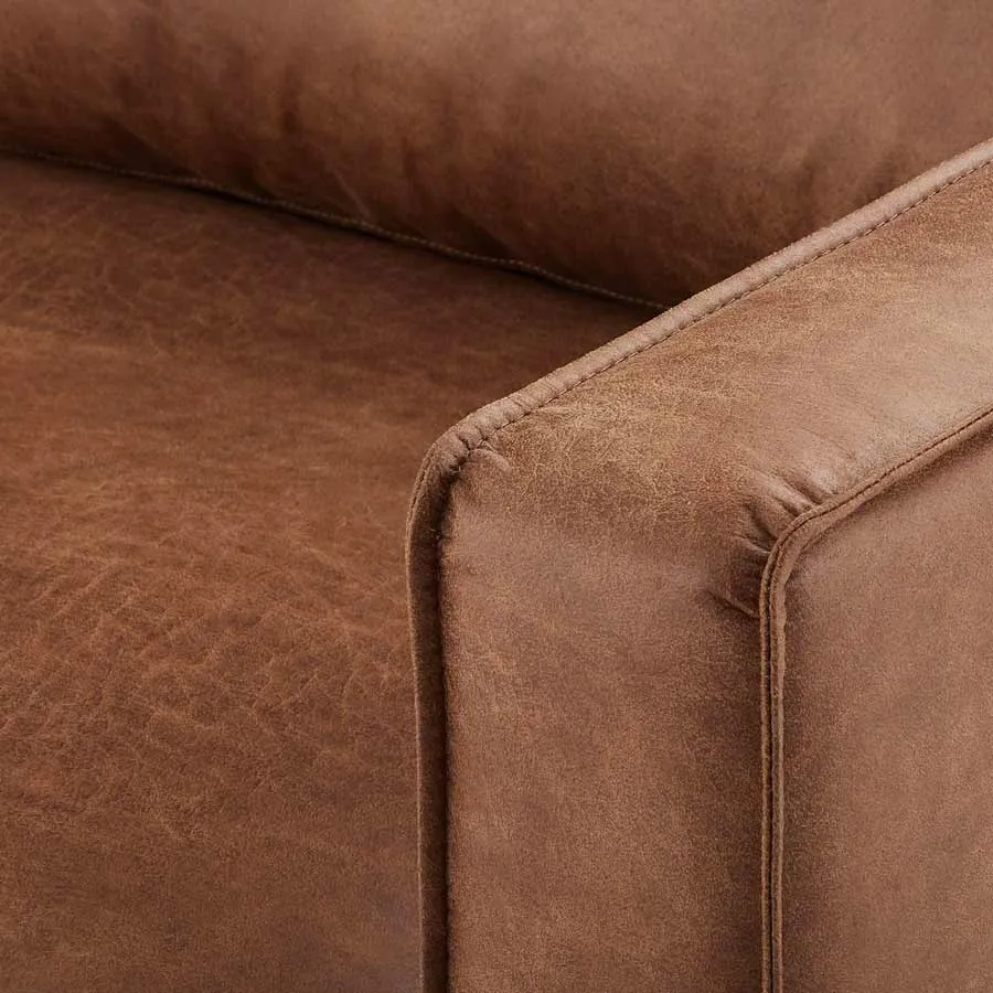 Sofá Hunter Cuero reciclado Westwing - Imagen 3