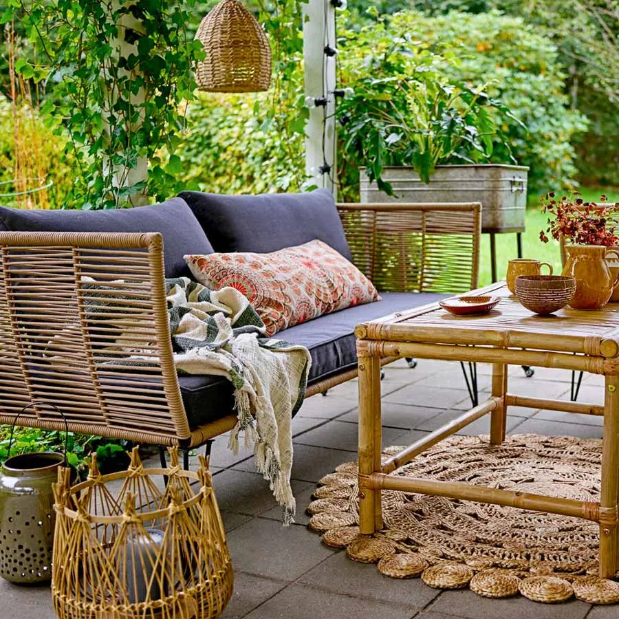 Sofá de exterior Mundo Bloomingville Westwing - Imagen 4